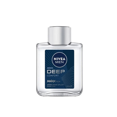 NIVEA MEN Deep Comfort After Shave Lotion 100ml – Apaise, Purifie & Protège la Peau Après le Rasage