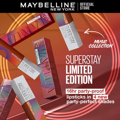 Maybelline New York, Superstay Matte Ink Lipstick - Music Collection Limited Edition