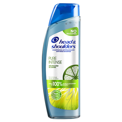 H&S Shampooing antipelliculaire cuir chevelu gras 400 ml