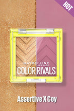 Maybelline Color Rivals Assertive X Coy Duo de palettes d'ombres à paupières