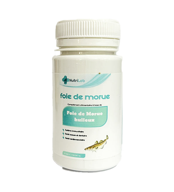 Nutrilab Foie De Morue 30 Comprimés