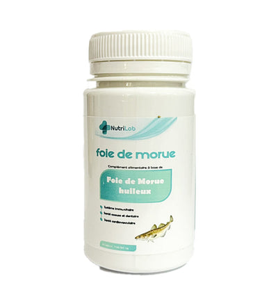 Nutrilab Foie De Morue 30 Comprimés