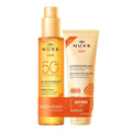 Nuxe Sun Pack Huile Solaire Bronzante 150 ml SPF 50 + Lait Fraicheur Apres-Soleil 100Ml