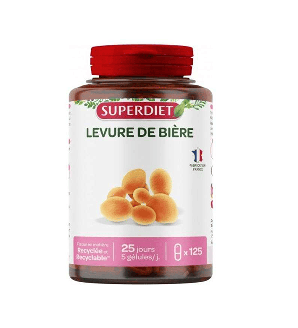 Superdiet Levure De Bière 125 Gélules