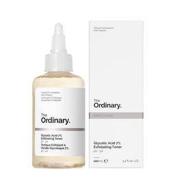 The Ordinary Glycolic Acid 7% Exfoliating Toner — 100 ml — présentation du produit