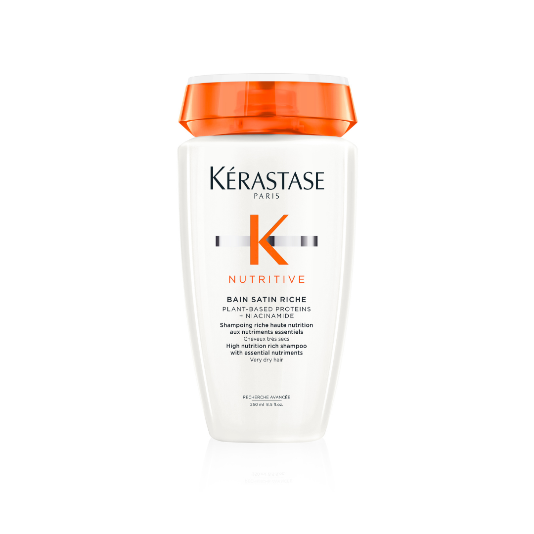 Kérastase Nutritive Bain Satin Rich 250ml – Shampooing Nourrissant Cheveux Secs