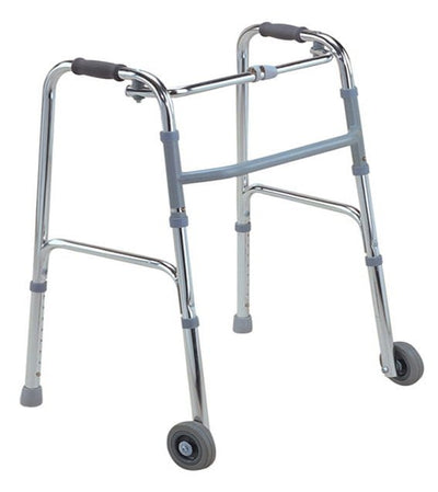 Déambulateur Cadre de Marche Pliable Réglable en Hauteur