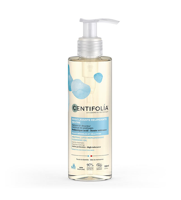 Centifolia Huile Lavante Relipidante Neutre Pour Le Corps