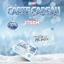 Carte Cadeau Winter Time 300 DH – Le Cadeau Beauté Idéal