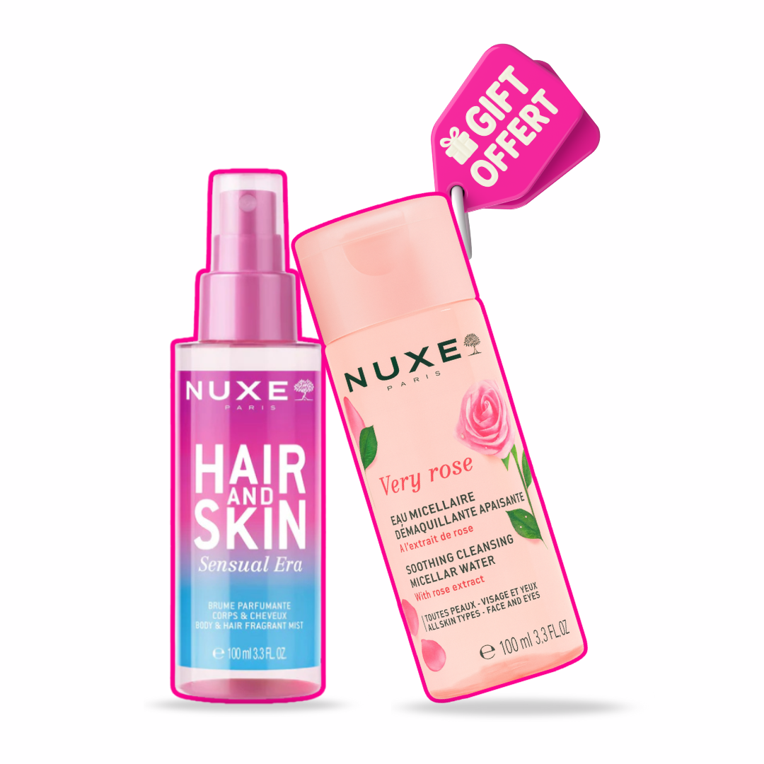 NUXE Brume Parfumante Sensual Era 100ml - Very Rose Eau Micellaire 100ml OFFERTE