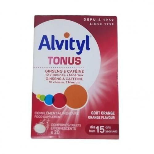 ALVITYL Tonus 20 comprimés effervescents