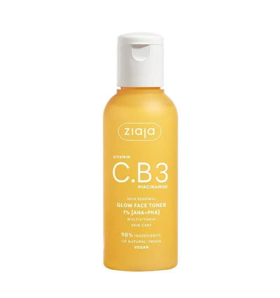 Ziaja Vitamin C.B3 Niacinamide Glow Face Toner 1% [AHA+PHA] 120ml