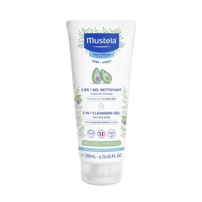 Mustela gel nettoyant 2 en 1 – 200 ml
