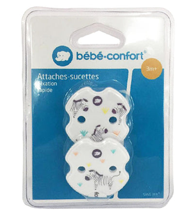 Bebe Confort – Attaches sucette clip croix (3M +)