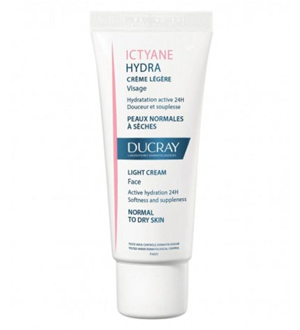 Ducray – Ictyane Hydra Crème Légère Visage – 40 ml