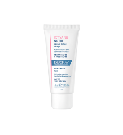 Ducray Ictyane Nutri Crème Riche Visage 40 ml