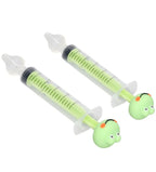 L2N Pharma Lot de 2 Seringues Bébé pour Lavage Nasal Grenouille