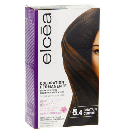 Elcea Coloration Experte – Châtain Cuivré 5.4