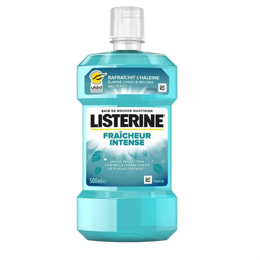 Listerine Bain De Bouche Fraicheur Intense 500Ml