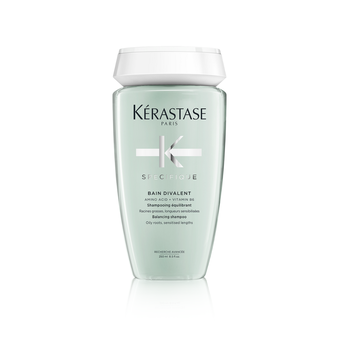 Kérastase Spécifique Bain Divalent 250ml – Shampooing Équilibrant Cuir Chevelu Gras