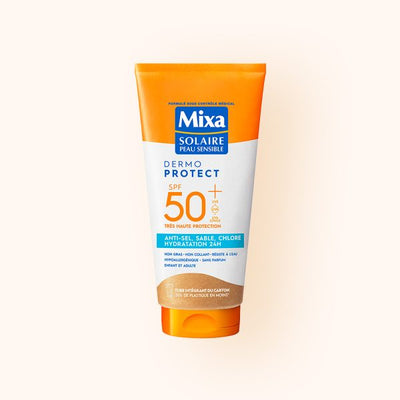 Mixa SOLAIRE DERMO PROTECT ANTI-SEL, SABLE, CHLORE ET HYDRATATION 24H SPF50+ 175ML