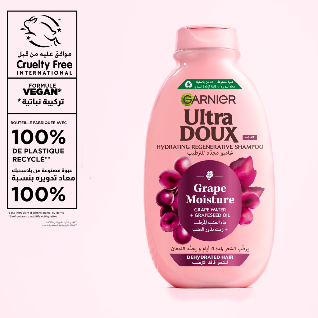 Garnier Grapes Shampooing hydratant régénérant Vignes Merveilleuses 600ml