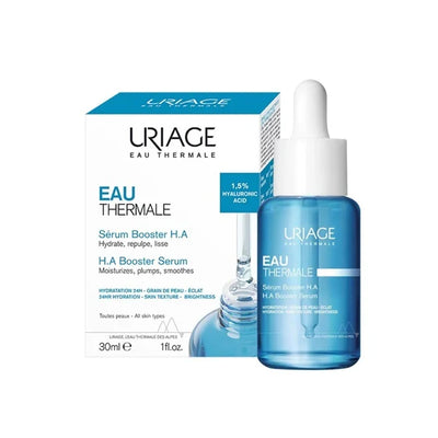 Uriage Coffret Eau Thermale Serum Booster HA 30 ml +Eau Thermale Masqu