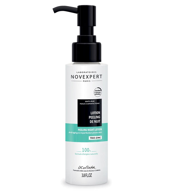 Novexpert Trio-Zinc Lotion Peeling de Nuit – 115 ml