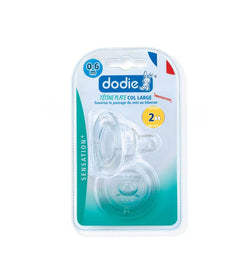 Dodie Tetine Plate Sensation+ Anti Colique D2 0-6M X2