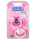 Dodie – Sucette forme anatomique silicone Girly Licorne (6M +) N°A70