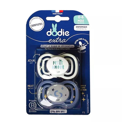 Dodie Sucette 0-6mois Duo Extra Fine Jour Nuit  F1 2358