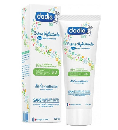 Dodie – Crème hydratante 3 en 1 – 100 ml