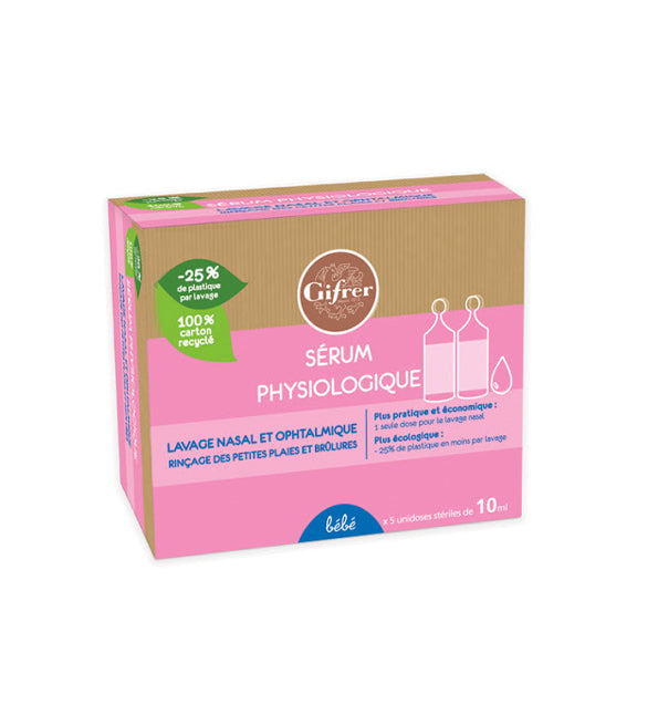 Gifrer Serum Physiologica Bte X 10 Unidoses 10 ml