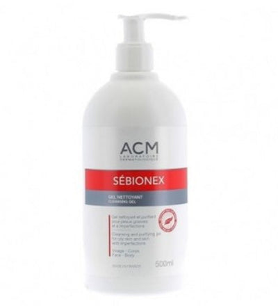ACM Sébionex Gel Nettoyant 500ml – Purifiant & Régulateur Peaux Mixtes à Grasses