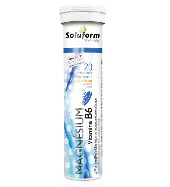 Soluform Magnésium Vitamine B6 20 Comprimés