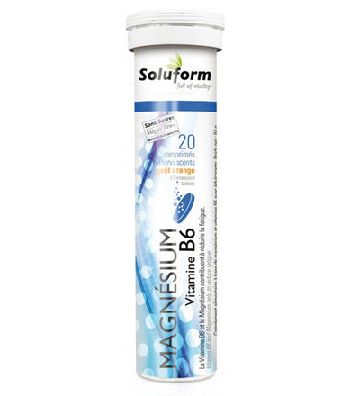 Soluform Magnésium Vitamine B6 20 Comprimés