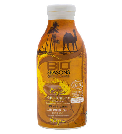 Bio Seasons – Gel Douche Bio à l’Huile d’Argan – 300 ml