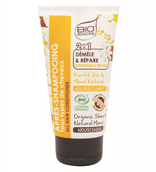 Bio Seasons – Après shampoing 2 en 1 – 150 ml