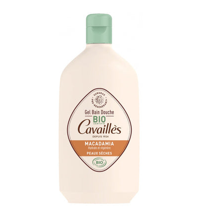 Cavailles Gel Bain Douche Huille De Macadamia Peaux Sèches 400 ml