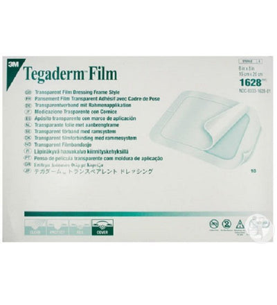 TEGADERM Pansement film Transparent avec Cadre 15 x 20 cm