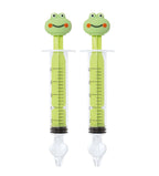 L2N Pharma Lot de 2 Seringues Bébé pour Lavage Nasal Grenouille