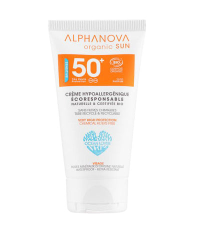 Alphanova Crème solaire très haute protection hypoallergénique SPF 50+