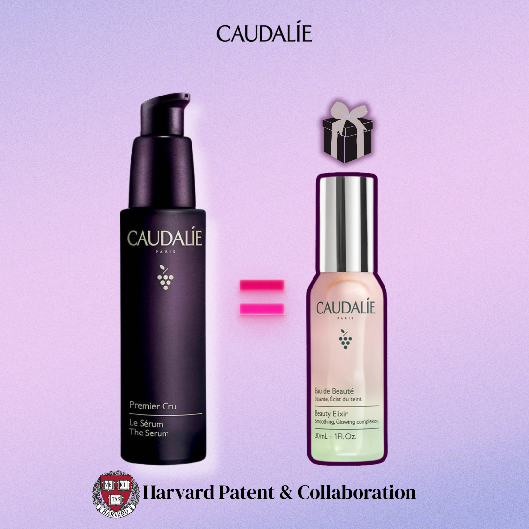 CAUDALIE Premier Cru – Le Sérum 30 ml - Eau de Beauté  30ML OFFERT