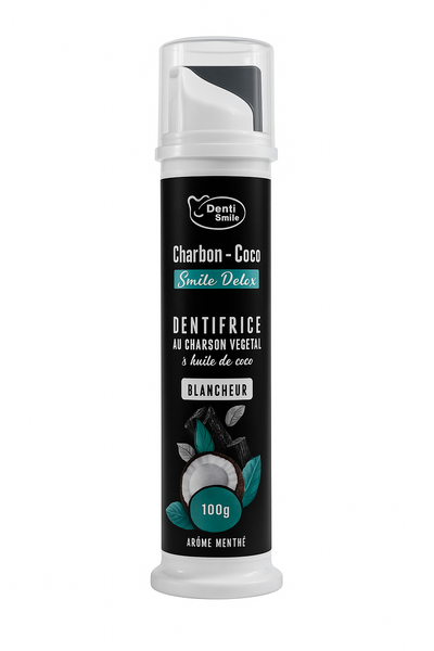 Denti Smile Dentifrice Au Charbon Coco 100Gr