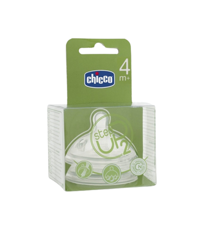 Chicco 2 Tétines Step up 2 4m+