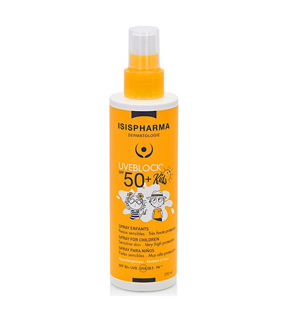 Isis Pharma Uveblock Spray Kids 50+ 200Ml