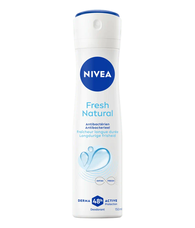 NIVEA Déodorant Spray Femme Fresh Natural O² 72h – Fraîcheur et Protection Longue Durée