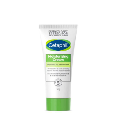 Cetaphil - Crème hydratante haute tolérance - 50g