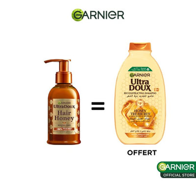 Garnier ultra doux hair honey serum - shampoing honey 200ml offert