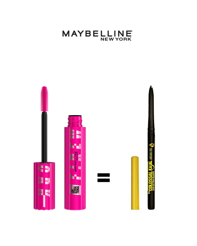 Maybelline Mascara Firework - Kajal à l'huile d'Argan - Black OFFERTE